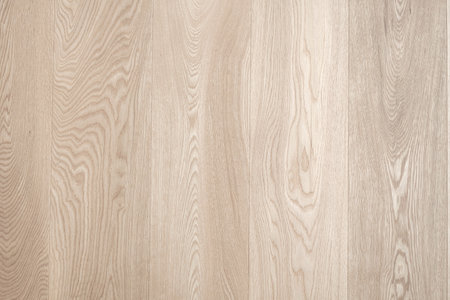 bleached, white parquet floor, bright wooden floorの写真素材
