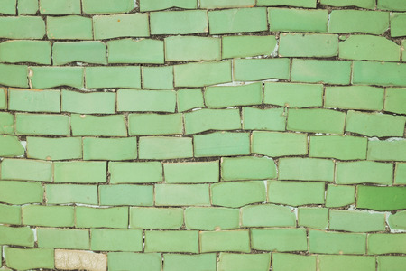 Porcelain pieces mosaic backgroundの写真素材