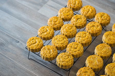 Moon Cake, food for Chinese Lunar mid-autumn festival