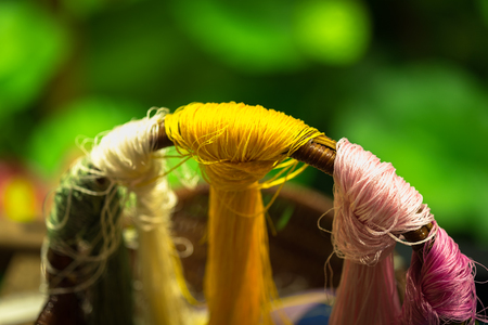 Colorful thread