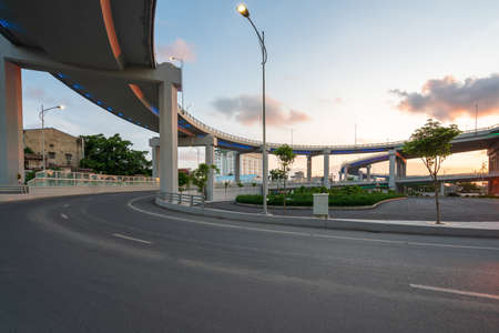 Hoang Van Thu bridge in Hai Phong, Vietnam.