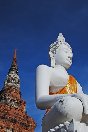 Wat Yai Chaimongkolの写真素材