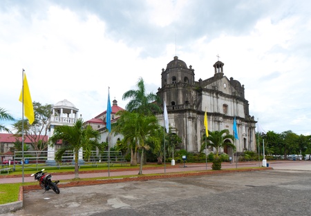 Naga Metropolitan Cathedral. The oldest cathedral in the whole southern Luzon. の写真素材