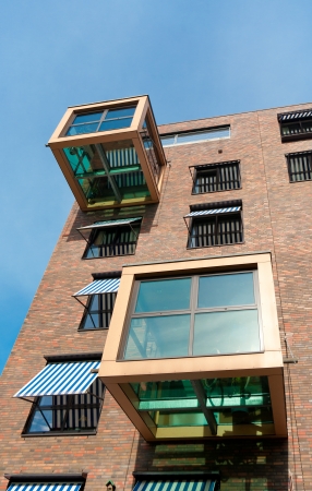exterior of a modern retirement apartment building