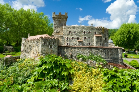 scale models of world's most famous buildings in Minimundus in Klagenfurt, Austria. The core elements of MINIMUNDUS are the models that are constructed with close attention to the smallest details on a scale of 1:25 and, if technically feasible, by using のeditorial素材