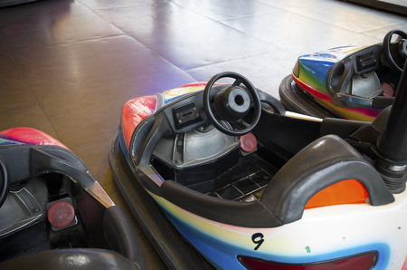 bumper cars at a fair
