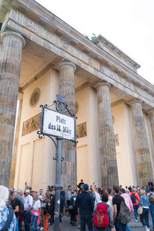 BERLIN, GERMANY - AUGUST 29, 2020: Hundreds of thousands of people demonstrating in the streets of Berlin against the covid-19 measuresのeditorial素材