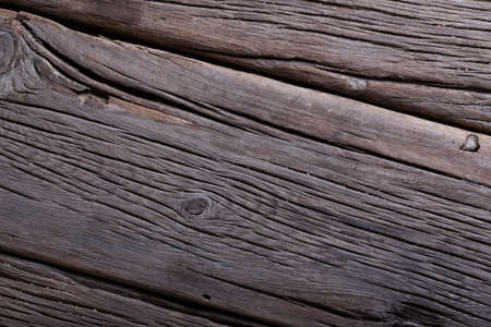 Worn out wood found at the seaside