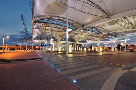 Bus Terminal in Hradec Kralove