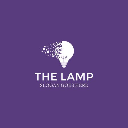 Exposure Lamp Logo for your best companyのイラスト素材
