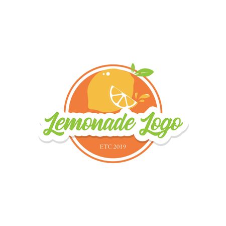 Lemonade logo for your companyのイラスト素材