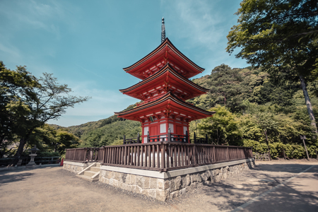 Kiyomizu Temple in kyoto, Japanのeditorial素材