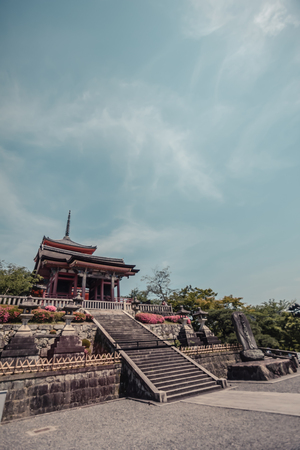 Kiyomizu Temple in kyoto, Japanのeditorial素材