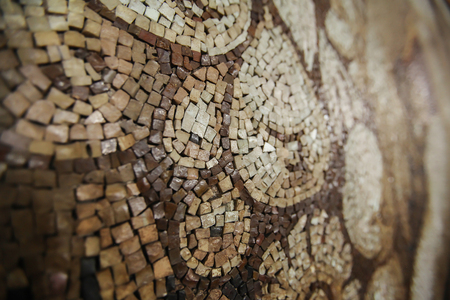 Church walls at Vaticanの写真素材