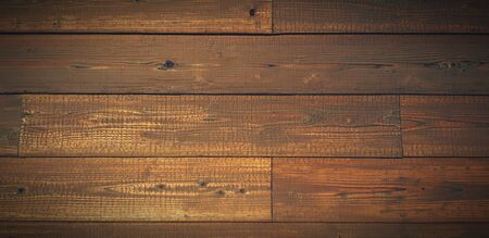 Dark brown wooden background or wallpaper. Vintage or Retro wall and Detail of wood surface or...
