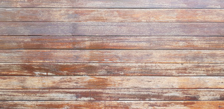Brown wooden background. Wood panel wall or wallpaper.の写真素材