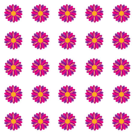 Colored Flowers Pattern template, is a professional, modern, colored ,seamless and elegant for your designs ,background  and as a texture
Fully layered , well organized and editable
Format color: RGBのイラスト素材