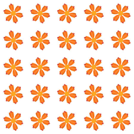 Colored Flowers Pattern template, is a professional, modern, colored ,seamless and elegant for your designs ,background  and as a texture
Fully layered , well organized and editable
Format color: RGBのイラスト素材