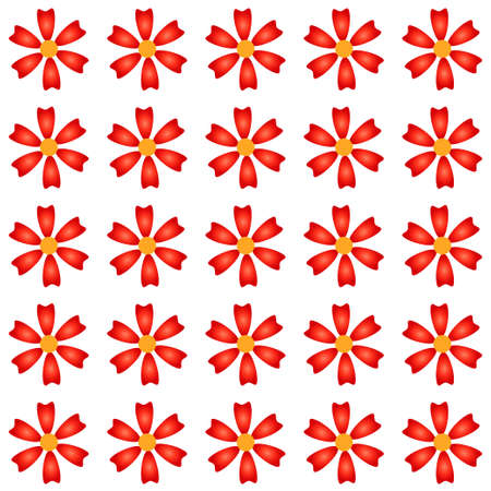 Colored Flowers Pattern template, is a professional, modern, colored ,seamless and elegant for your designs ,background  and as a texture
Fully layered , well organized and editable
Format color: RGBのイラスト素材