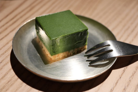 Matcha chocolate in Kyoto, Japanの写真素材