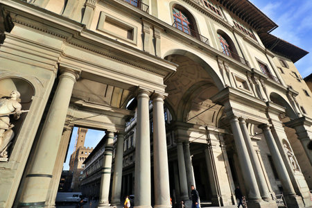 Uffizi Gallery in Florence, Italy