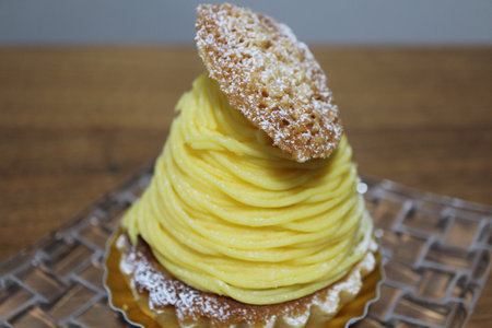 Mont Blanc cake