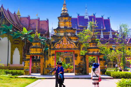 Jinghong City, Yunnan Province, Xishuangbanna Yunnanのeditorial素材