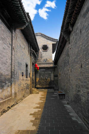 courtyard scenery -- Pingyao Gao Road, Shanxi, Chinaのeditorial素材
