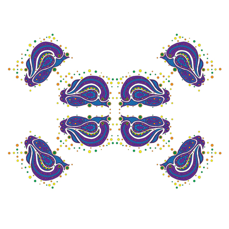 Decorative vector element - patterns and ornaments 1.のイラスト素材