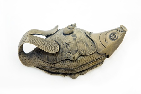 Stone teapotsの写真素材