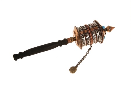 Prayer wheelの写真素材