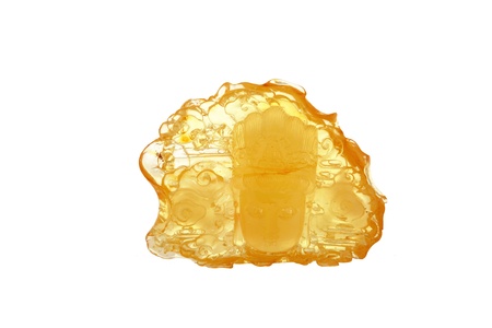 Citrine carvingの写真素材