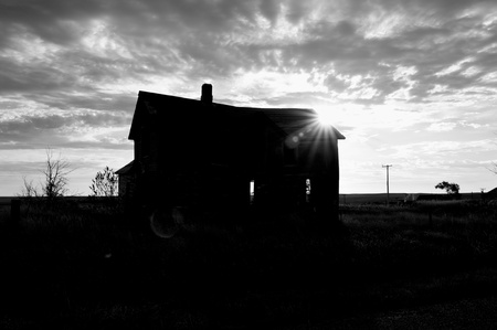 Abandoned Houseの写真素材