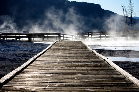 Mystery Board Walkの写真素材