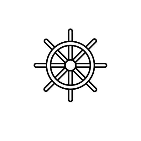 float icon. Element of travel icon for mobile concept and web apps. Thin line Helm icon can be used for web and mobile. Premium icon on white background.のイラスト素材