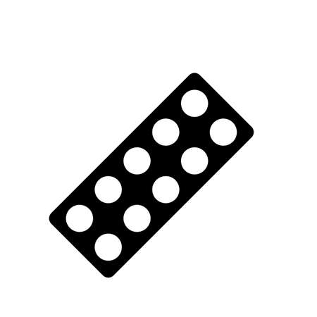 pills icon element of dentistry icon for mobile concept and web apps. Thin line pills icon can be used for web and mobile. Premium icon on white background.のイラスト素材