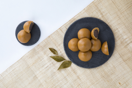 Korean Sweet Manju Pastry.