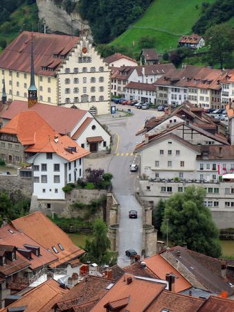 Fribourg, Switzerlandの写真素材