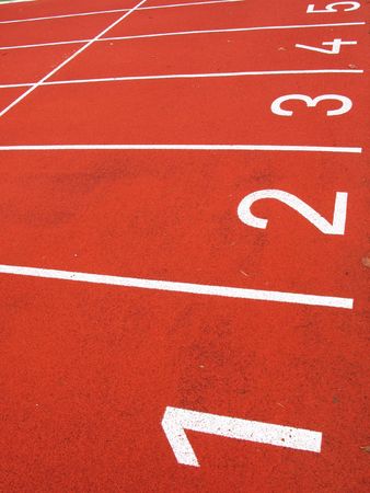 Running trackの写真素材