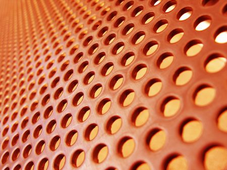 Red-hot metal meshの写真素材