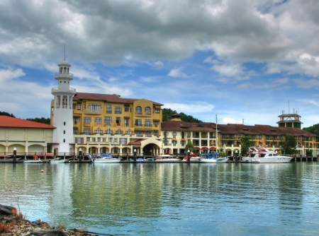 Port of Langkawiの写真素材