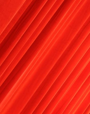 Red draperyの写真素材