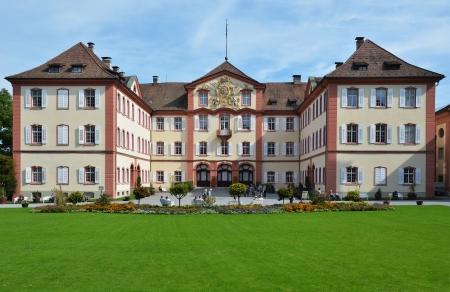 Baroque palace  Mainau island, Germany のeditorial素材