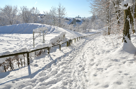 Winter sceneryの写真素材