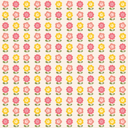 Flowers patternのイラスト素材