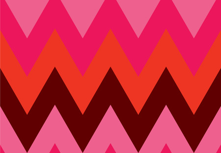 Seamless colorful pattern in chevron formationのイラスト素材