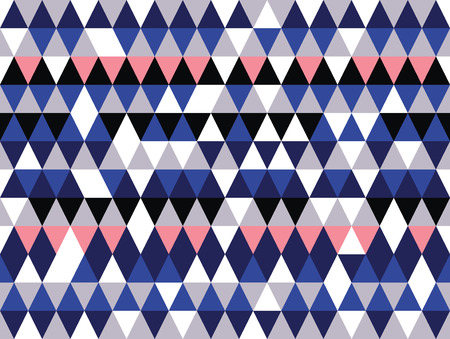 Vector colorful geometric shapes seamless pattern background. Perfect for textile design, fashion prints, paper backgrounds and print on demand products.のイラスト素材