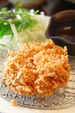 Deep fried croquette, korokkeの写真素材