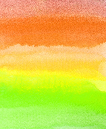 colorful watercolor brush strokes for background の写真素材