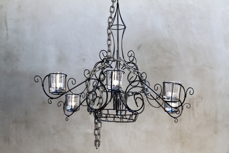 Decorative chandelier の写真素材